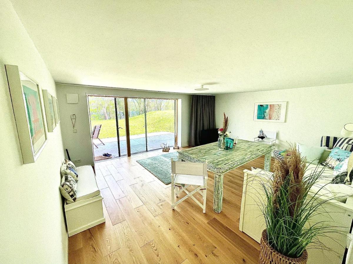 100M2 Fewo Im Haus Am See Mit Garten Bei Potsdam Schwielowsee Exterior photo
